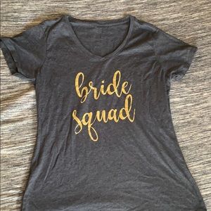 Bride Squad size M t-shirt great for bachelorette